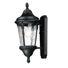 Maxim Lighting Sentry 1-Light Outdoor Wall Sconce - 120V - Black