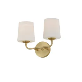 Maxim Lighting Bristol 2-Light Sconce - 120V - Satin Brass