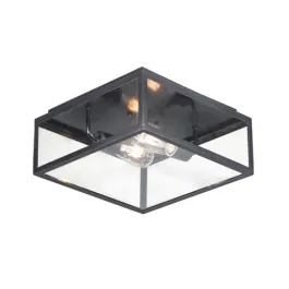 Maxim Lighting Catalina 2-Light Outdoor Ceiling Mount - 120V - Dark Bronze