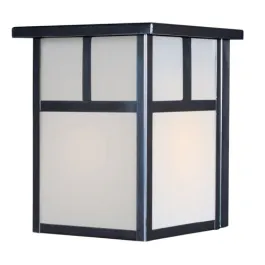 Maxim Lighting Coldwater 1-Light Mini Outdoor Wall Lantern - 120V - Black