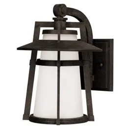 Maxim Lighting Calistoga 1-Light Large Outdoor Wall Lantern - 120V - Adobe