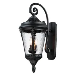 Maxim Lighting Sentry 3-Light Outdoor Wall Sconce - 120V - Black