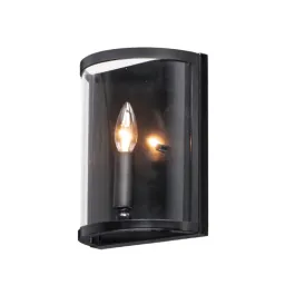 Maxim Lighting Sentinel 1-Light Wall Sconce - 120V - Black