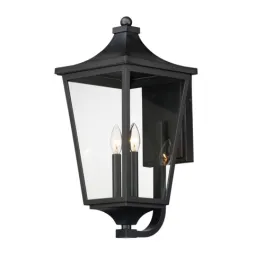 Maxim Lighting Sutton Place VX 2-Light Outdoor Sconce - 120V - Black