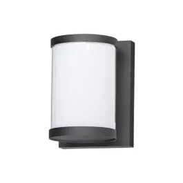 Maxim Lighting Barrel Small LED Outdoor Wall Sconce - 3000K - 120V - Black