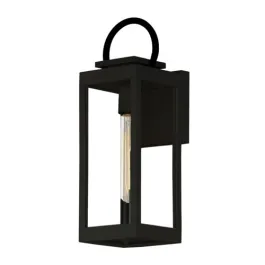 Maxim Lighting Nassau VX 1-Light Medium Outdoor Wall Lantern - 120V - Black