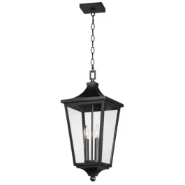 Maxim Lighting Sutton Place VX 2-Light Outdoor Hanging Lantern - 120V - Black