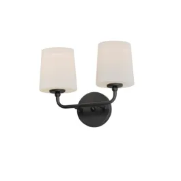 Maxim Lighting Bristol 2-Light Sconce - 120V - Black