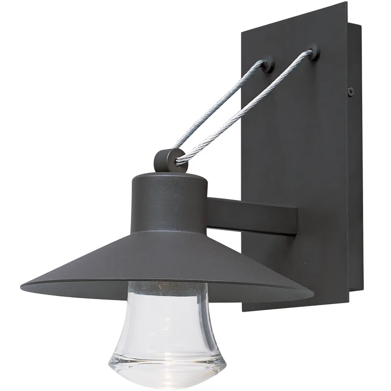 Civic LED 13.5 inch Architectural Bronze Outdoor Wall Mount