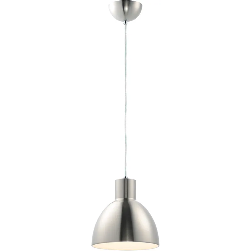 Cora 1 Light 8.75 inch Satin Nickel Single Pendant Ceiling Light