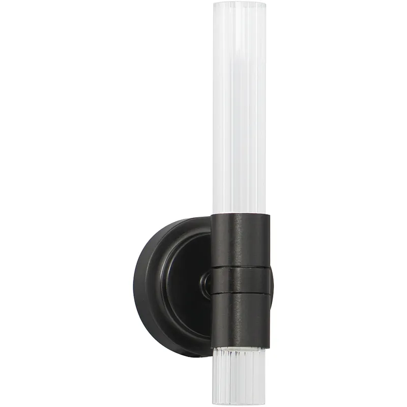 Ovation LED 4.25 inch Black Wall Sconce Wall Light