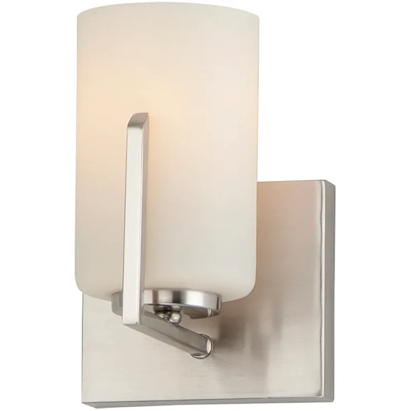 Dart 1 Light 5.5 inch Satin Nickel Wall Sconce Wall Light