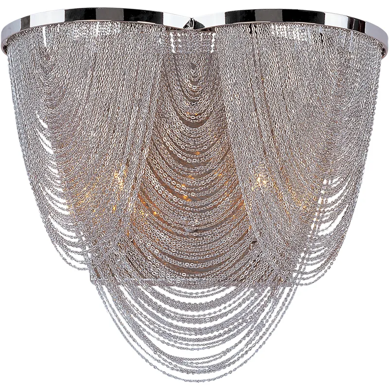Chantilly LED 12 inch Polished Nickel Wall Sconce Wall Light