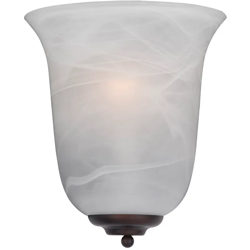 Essentials - 2058x 1 Light 8 inch Oil Rubbed Bronze ADA Wall Sconce Wall Light