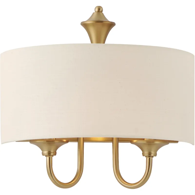 Bongo 1 Light 14 inch Natural Aged Brass Wall Sconce Wall Light