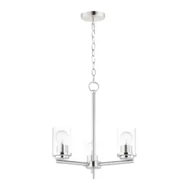 Maxim Lighting Corona 3-Light Chandelier - 120V - Satin Nickel