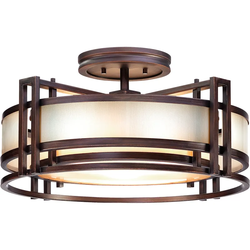 Metropolitan Semi-Flush Mounts