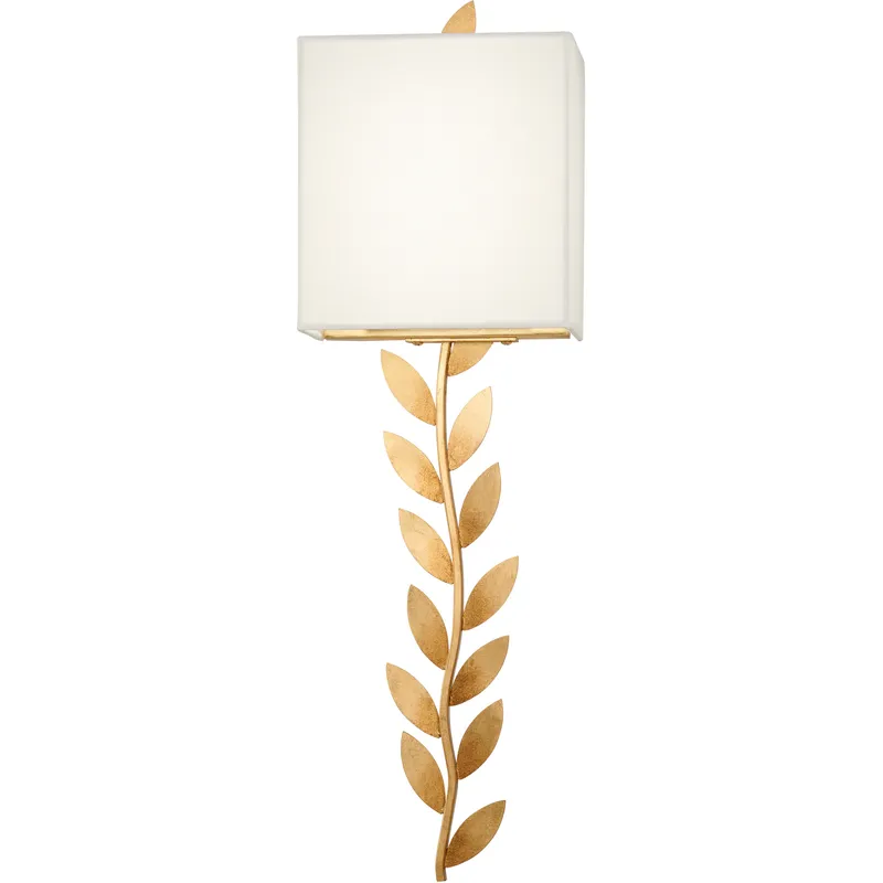 Arbor Grove LED 7 inch Ardent Gold Leaf Wall Sconce Wall Light