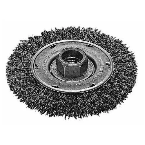 Milwaukee 4" Radial Crimped Wheel- Carbon Steel