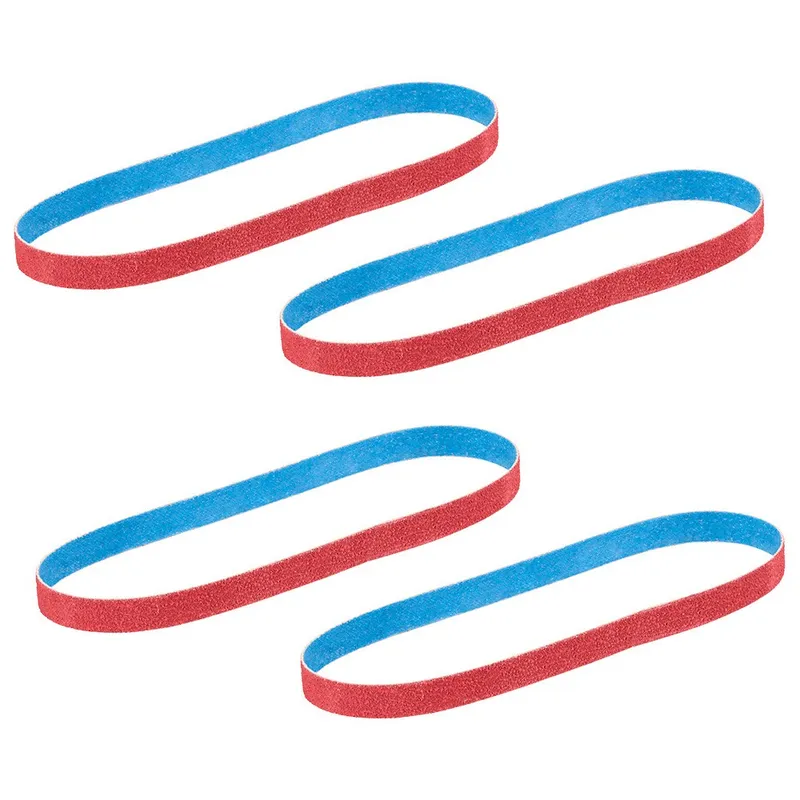 Milwaukee 1/2" x 18" 60 Grit Bandfile Belts - 4 pack