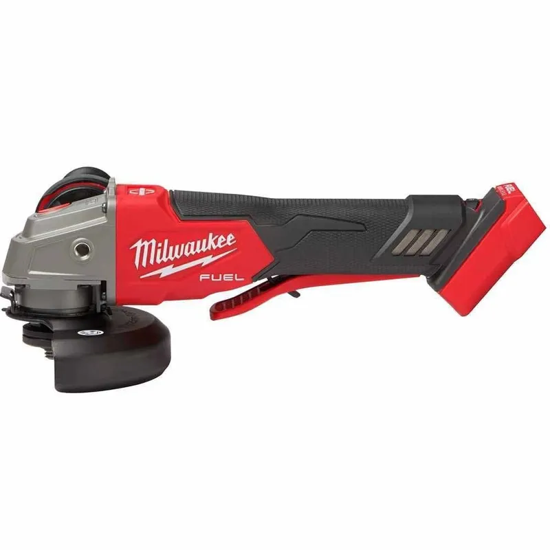 Milwaukee M18 FUEL 4-1/2" / 5" Variable Speed Braking Grinder, Paddle Switch No-Lock