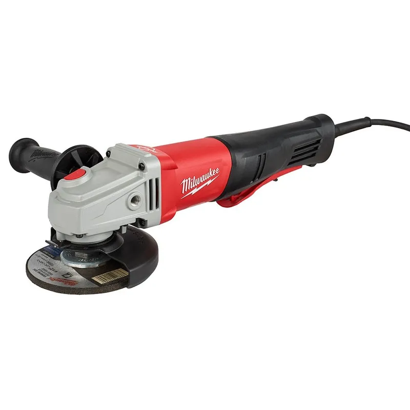 Milwaukee 11 Amp 4-1/2" /5" Braking Small Angle Grinder Paddle No-lock