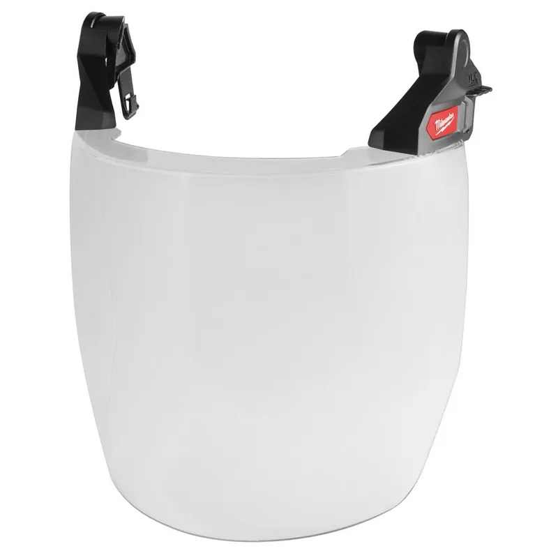 Milwaukee BOLT Full Face Shield - Clear Dual Coat Lens (Compatible with Milwaukee Safety Helmet [No Brim])