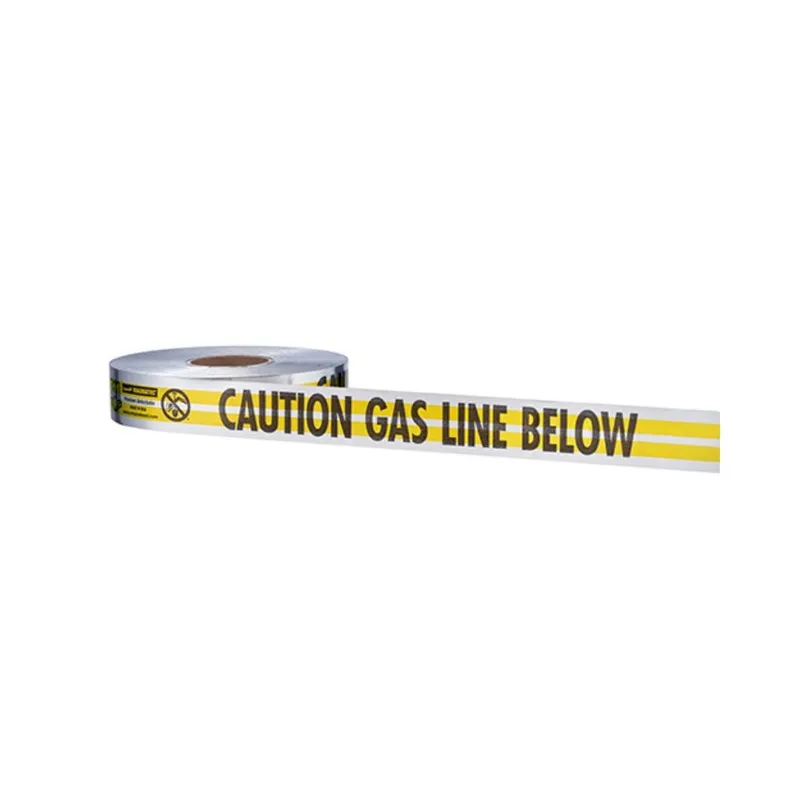 Milwaukee MAGNATEC Premium Detectable Tape-Gas Line 2" x 1000'