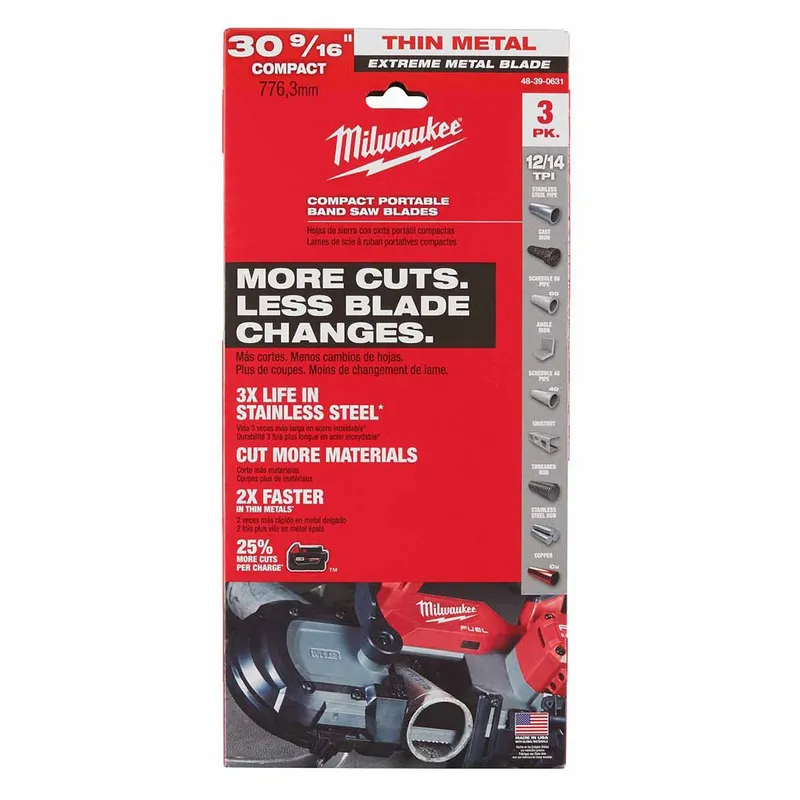 30-9/16IN BAND SAW BLADES
