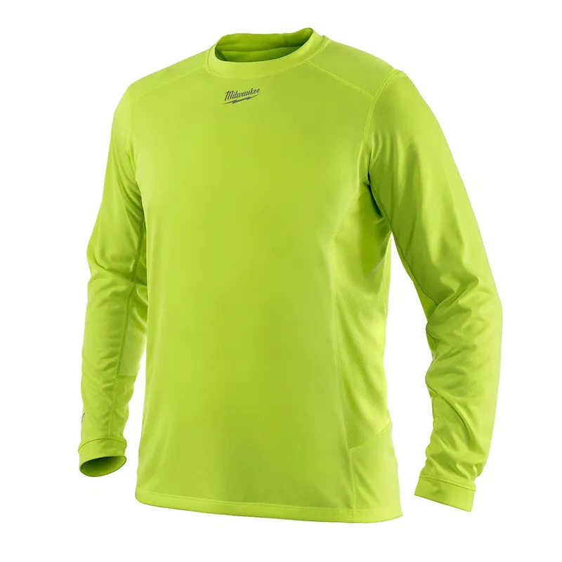 Milwaukee WORKSKIN Light Weight Long Sleeve Shirt, High Vis, XL