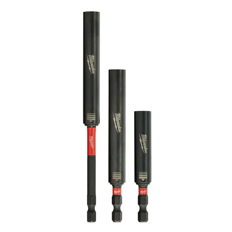 Milwaukee SHOCKWAVE 3PC Impact Magnetic Drive Guide Set