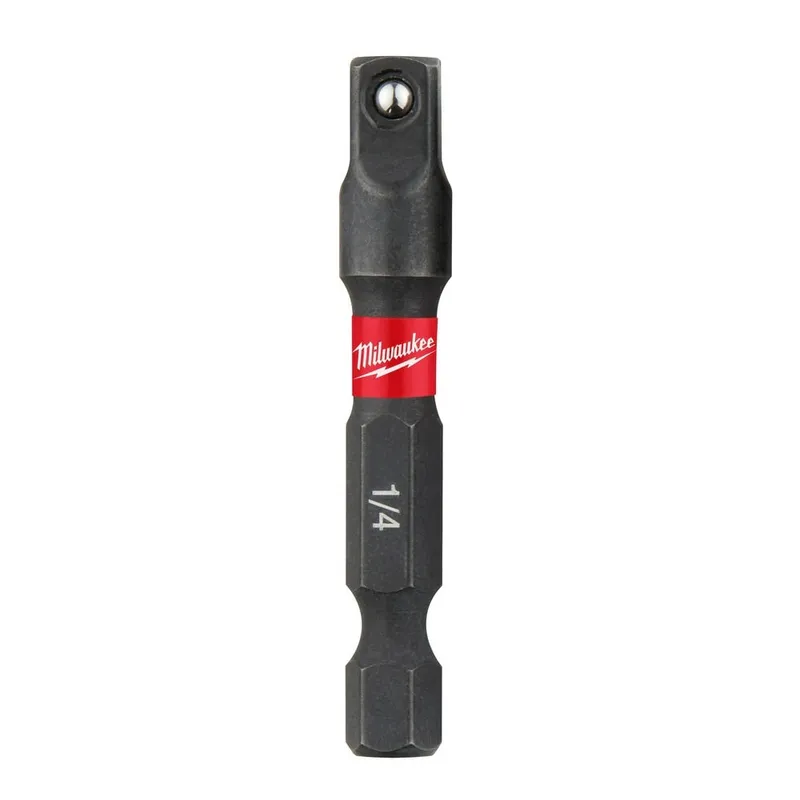 Milwaukee SHOCKWAVE 1/4" Impact Socket Adapter