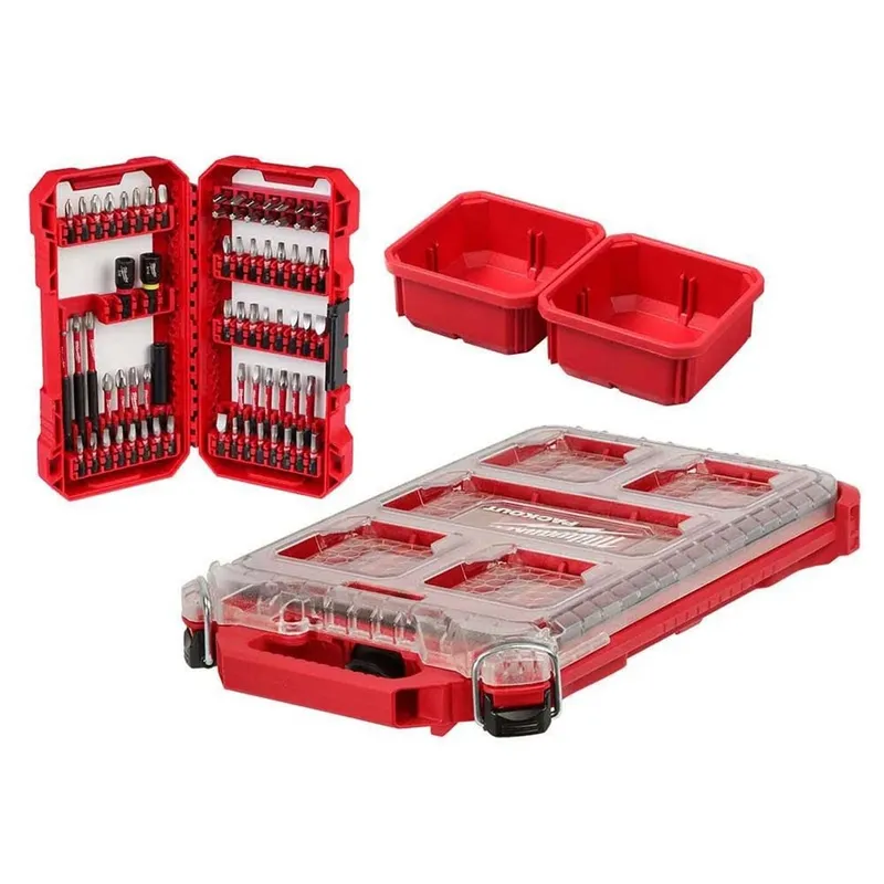 Milwaukee 70 Piece Impact Duty Driver Bit Set with PACKOUT