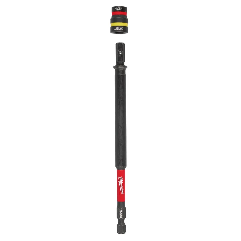 Milwaukee SHOCKWAVE Impact Duty 1/4 and 5/16 x 6 QUIK-CLEAR 2-in-1 Magnetic Nut Driver