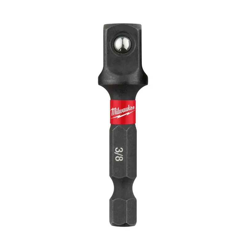 SHOCKWAVE 1/4IN HEX SHANK TO 3/8 ADAPTER