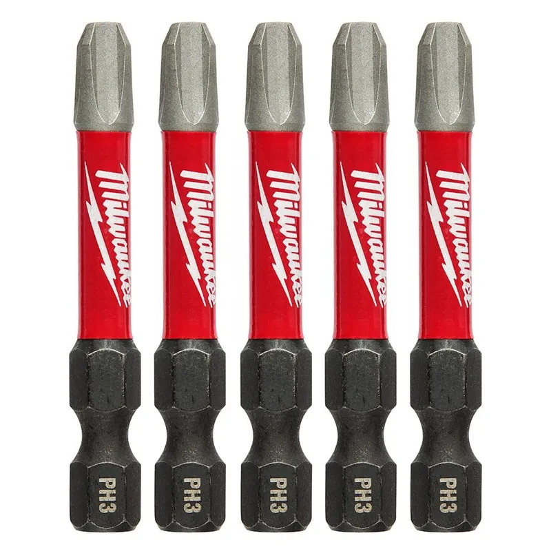 Milwaukee Shockwave 2" PH3 5PK