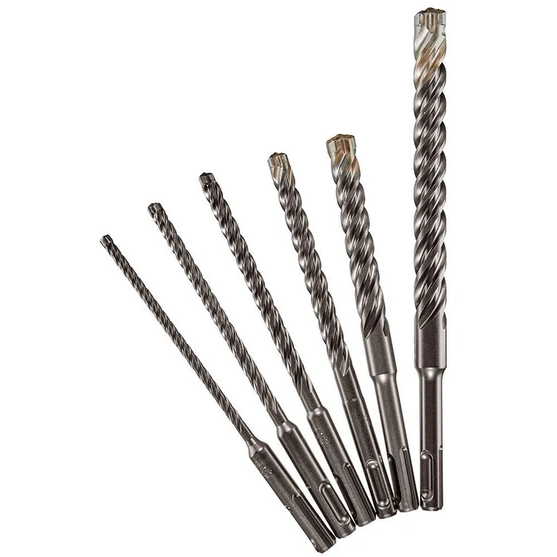 Milwaukee SDS-PLUS 4CT MX4 Kit, 6 Pack 3/16" to 5/8"