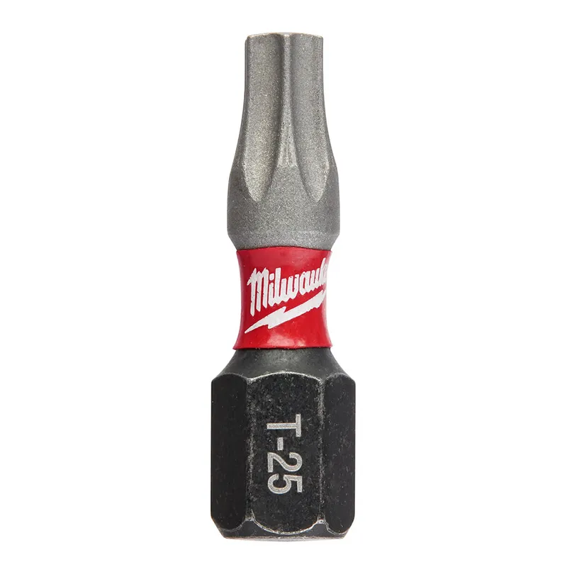 Milwaukee Shockwave Insert Bit Torx T25 - Bulk (25)