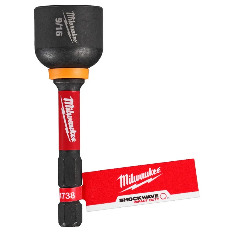 Milwaukee SHOCKWAVE Impact Duty 9/16” x 2-9/16” Magnetic Nut Driver