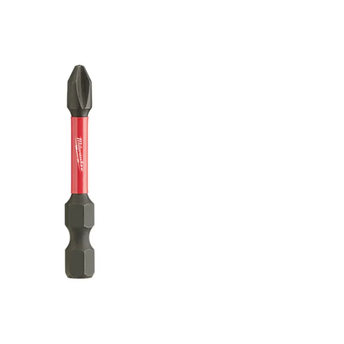Milwaukee SHOCKWAVE 2" Impact Phillips #2 Power Bits