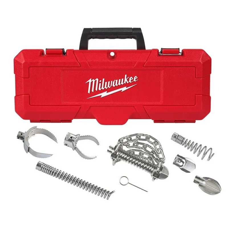Milwaukee 2" - 4" Head Attachment Kit For 7/8" Sectional Cable