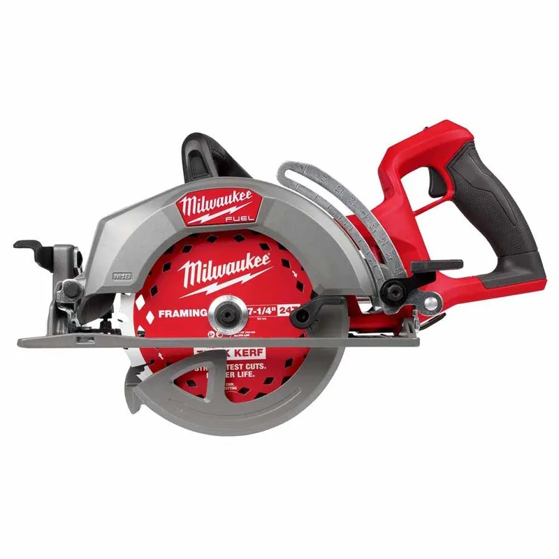 Milwaukee M18 FUEL 7-1/4" Rear Handle Circular Saw – Cordless, 2-5/8" Cut Capacity