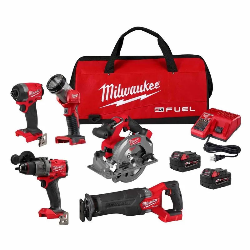 Milwaukee M18 FUEL 5-Tool Combo Kit