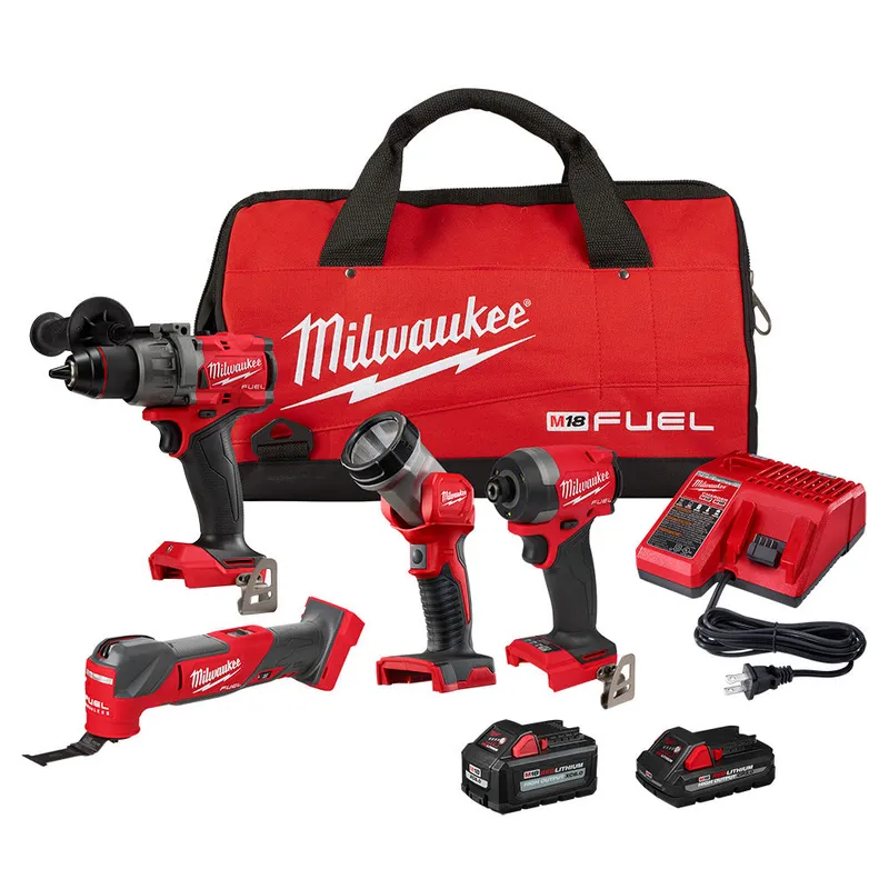 Milwaukee M18 FUEL 18V 4 Tool Cordless Combo Kit