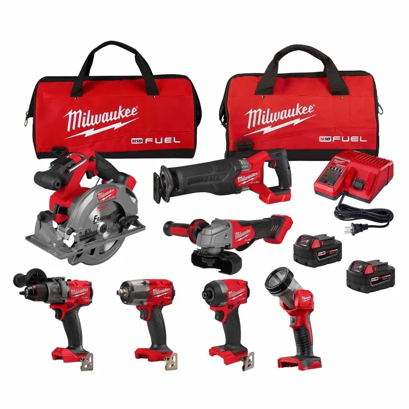 Milwaukee M18 Fuel 7-Tool Combo Kit