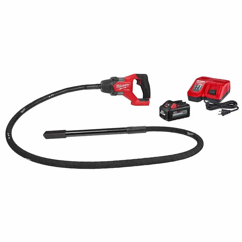 Milwaukee M18 FUEL 8' Concrete Pencil Vibrator Kit