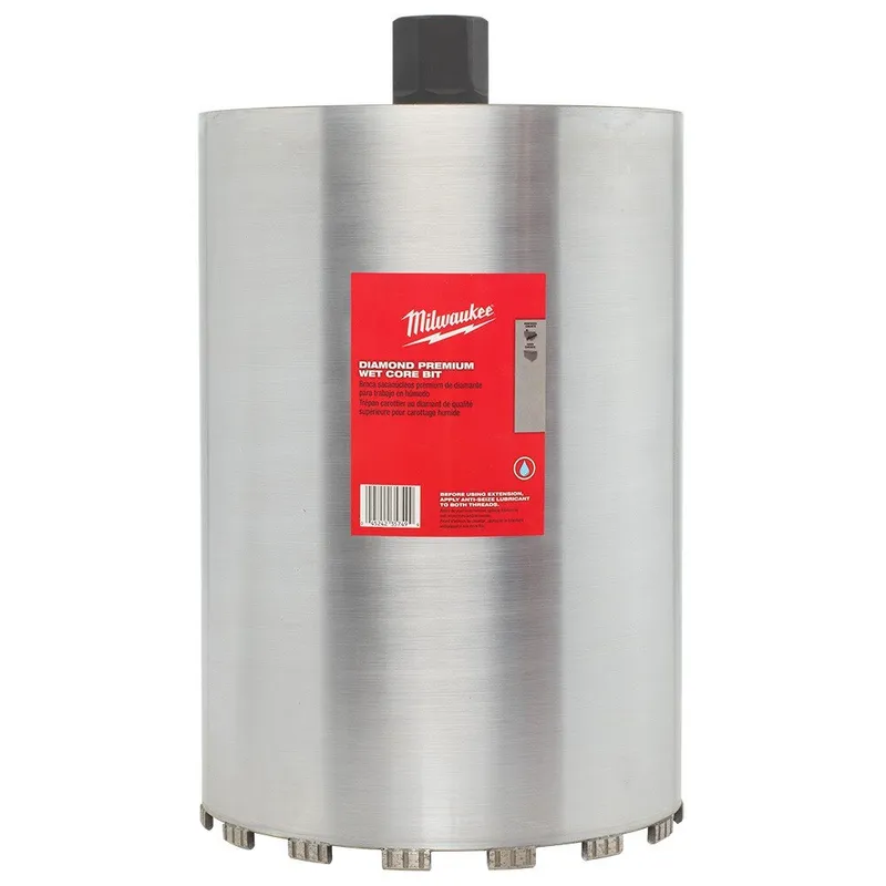 Milwaukee 9" Diamond Premium Wet Core Bit