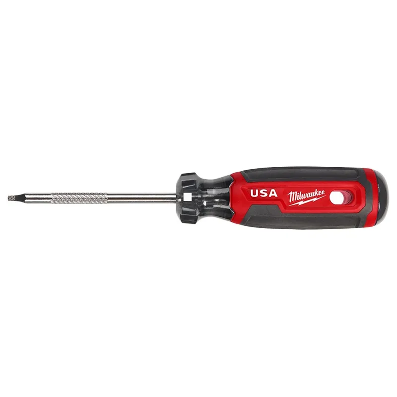 Milwaukee #1 Square 3" Cushion Grip Screwdriver (USA)