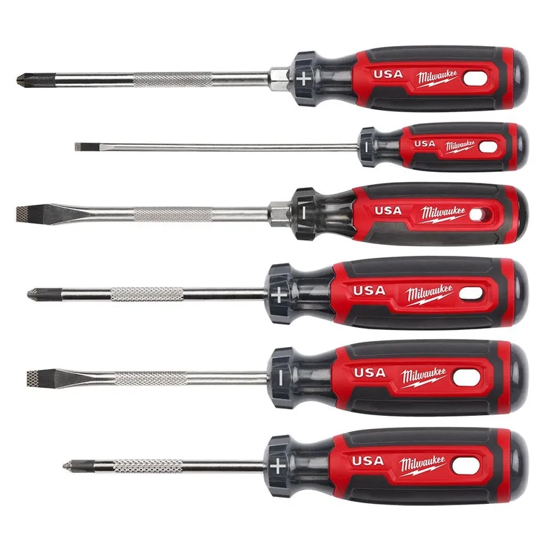 6PC CUSHION SCREWDRIVER SET