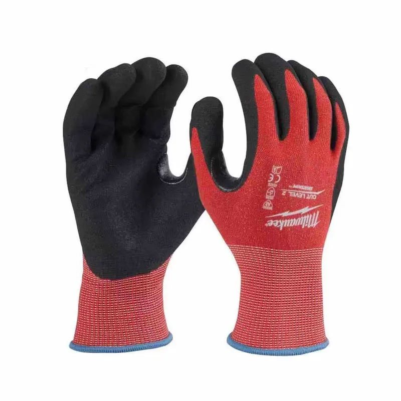 Milwaukee Cut Level 2 Nitrile Dipped Gloves - S